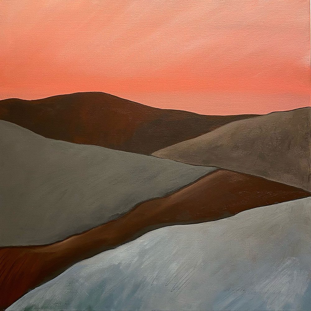 Sunset and Shadows, 2021 – 24” X 24” – SOLD